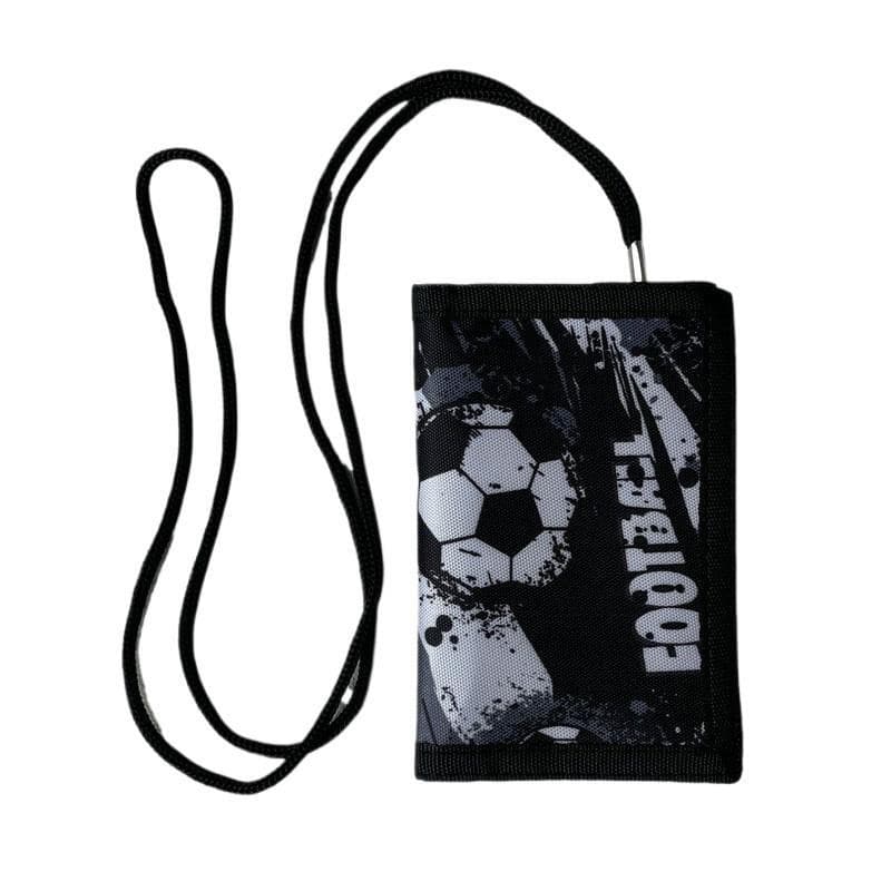 (Cross-border trading), football folding wallet for boys, foldable strap, (Physicals), for teenagers 3