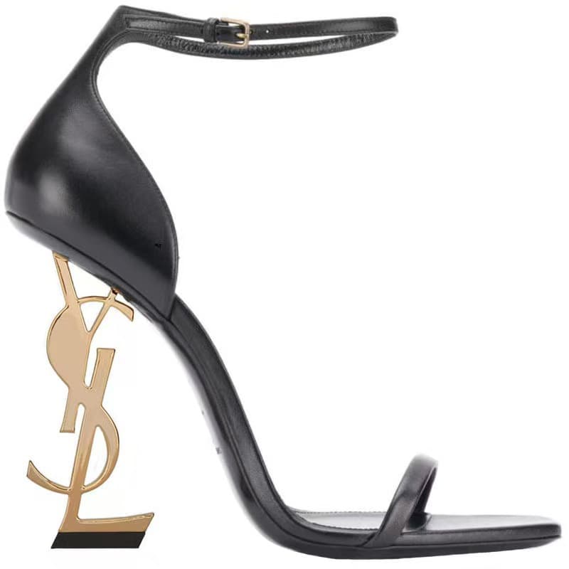 Classic sexy universal sandals with a strap, genuine leather 3