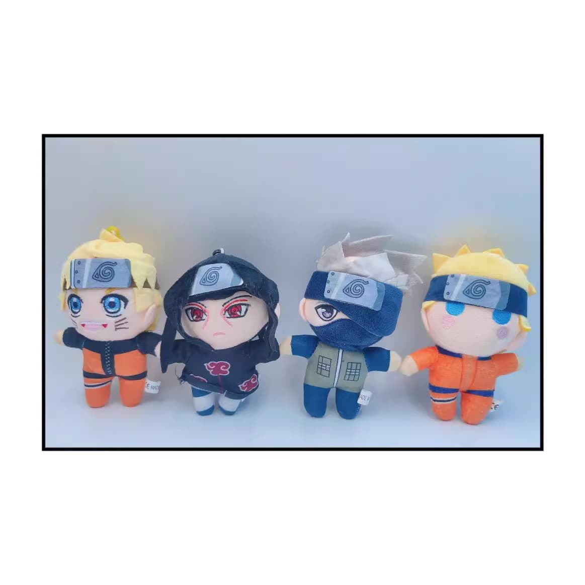 Dragon Ball, Japanese cartoon keychain, plush doll, pendant, 4 inch 3