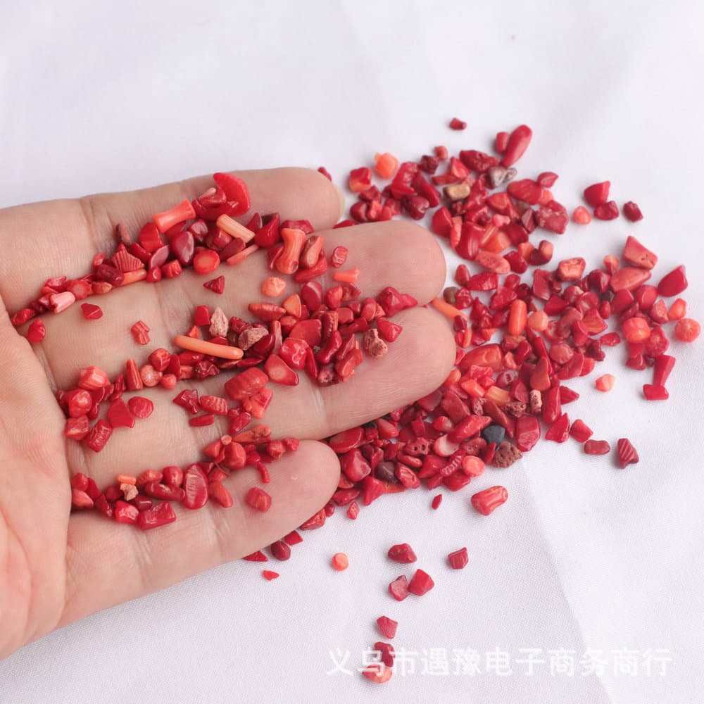 Organic coral nail decoration, accessory, accessories for nails 3