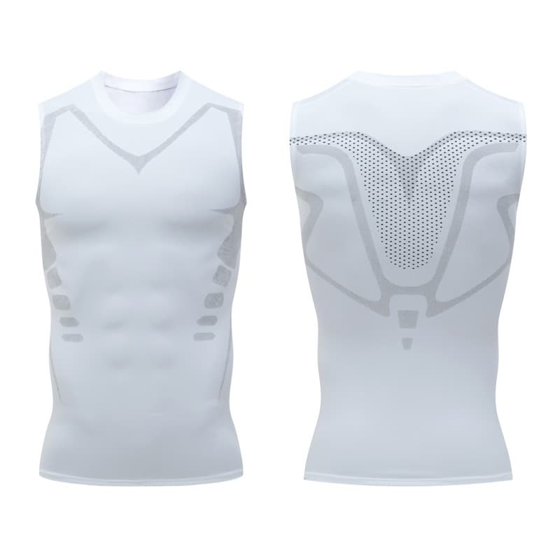 (Cross-border trading), men's quick dry vest for training, sports summer breathable elastic underwear for gym sleevless, for running 3