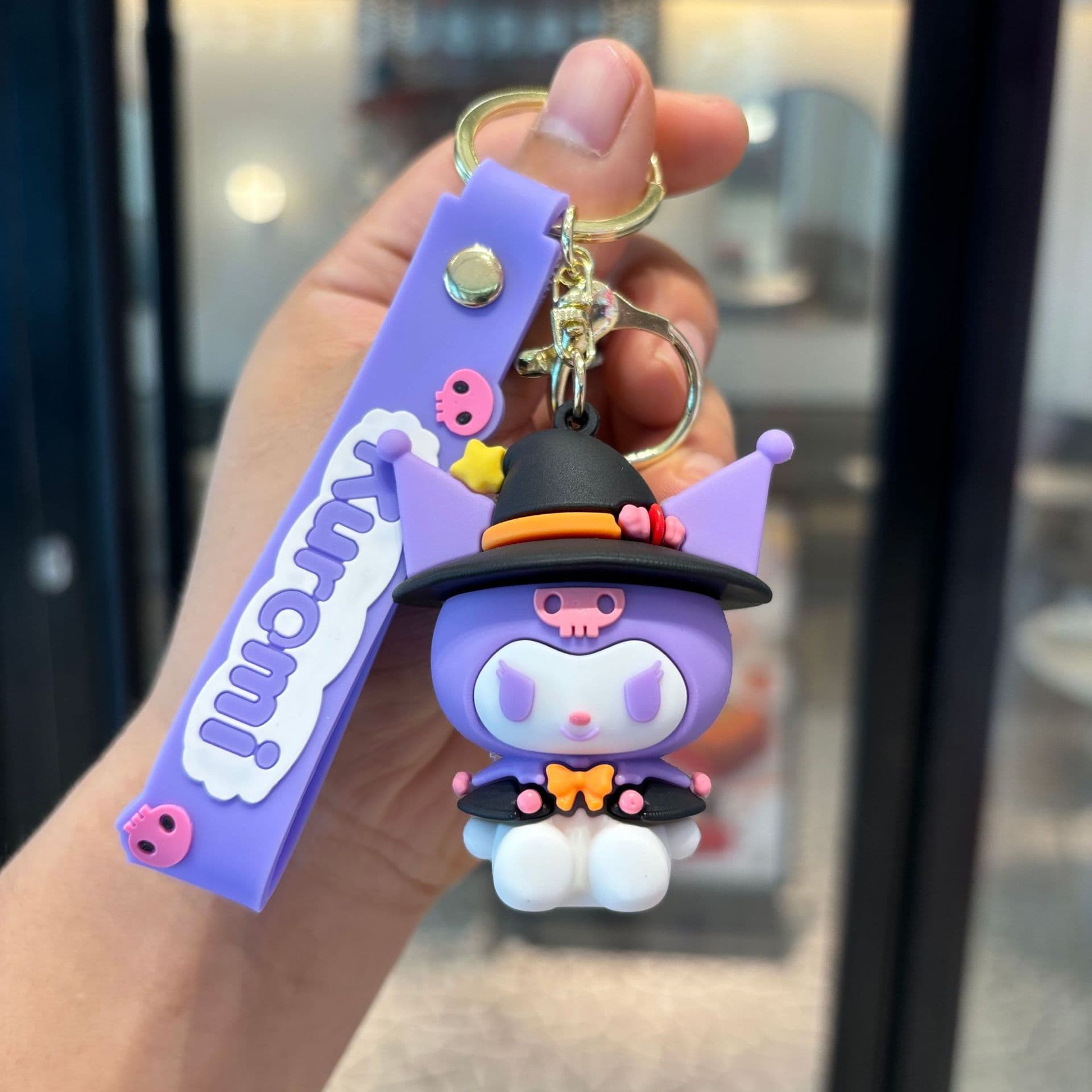 Sanrio, keychain, pendant for keys PVC, doll, bag accessory, Birthday gift 2