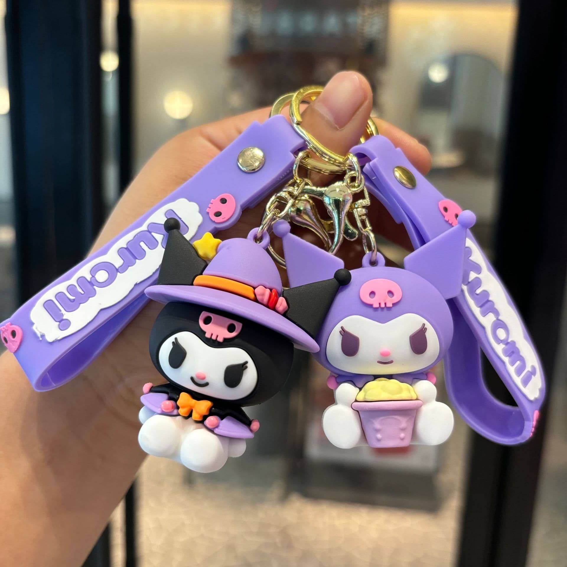 Sanrio, keychain, pendant for keys PVC, doll, bag accessory, Birthday gift 1