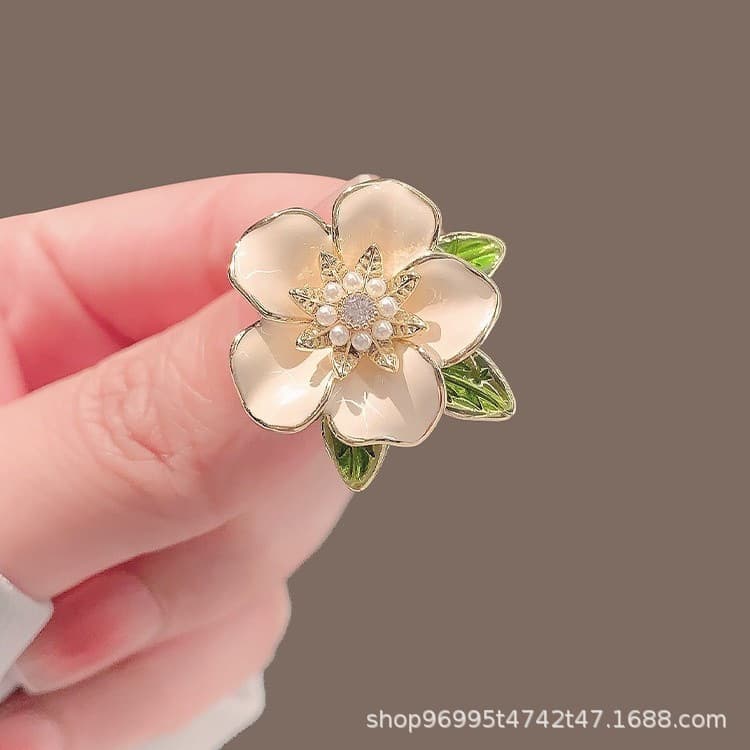 Small brooch, high-end pin, suit pearl, beads, accessory 2