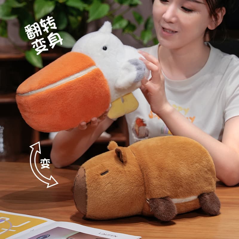 Cartoon double-sided cute doll, toy 2