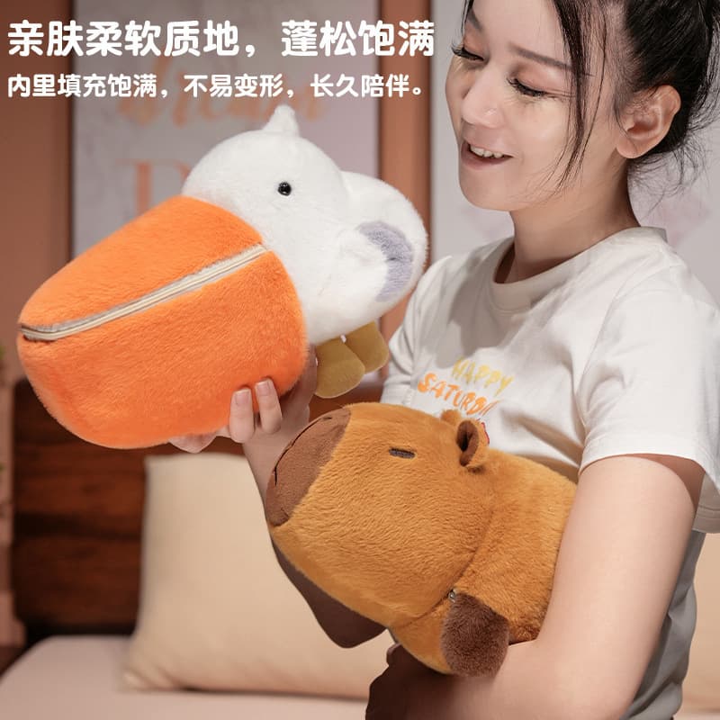 Cartoon double-sided cute doll, toy 4