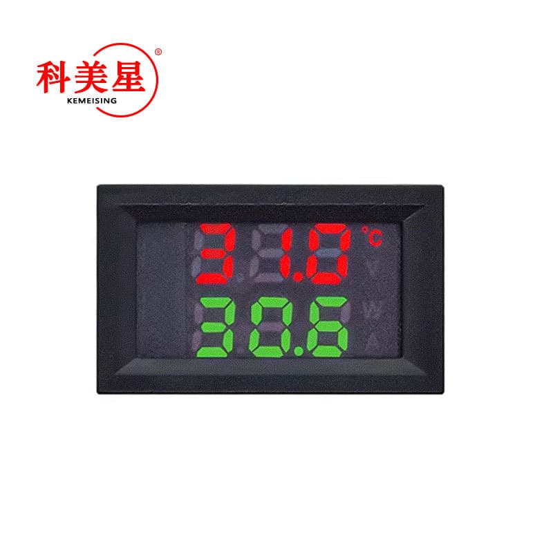 DC dual display dual temperature+ single voltage alternately display measurement measurement 4 ~ 30V direct power supply directly power supply 3