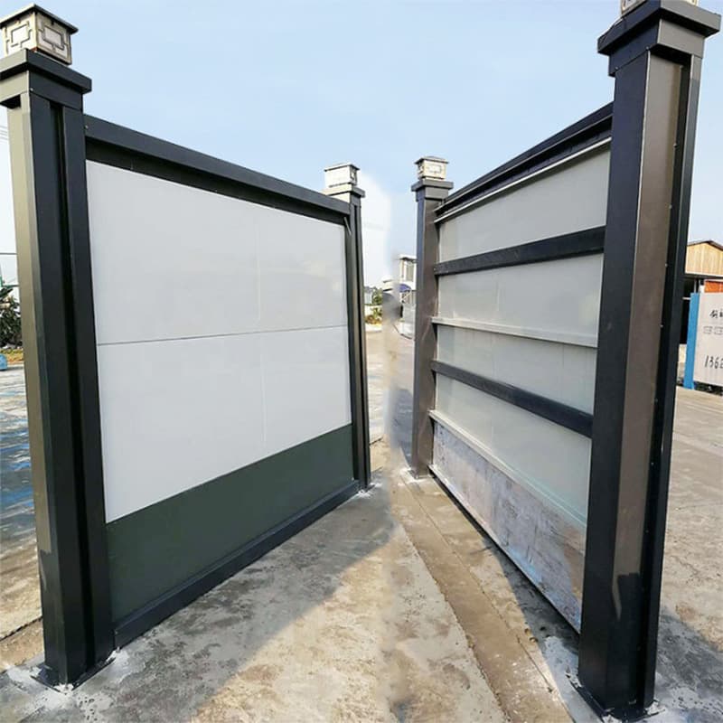 Wholesale prefabricated fence assembly subway municipal engineering construction site fence fence steel structure construction fence 2