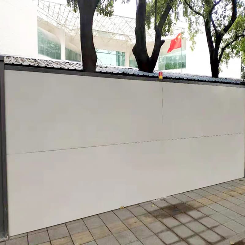 Wholesale prefabricated fence assembly subway municipal engineering construction site fence fence steel structure construction fence 4
