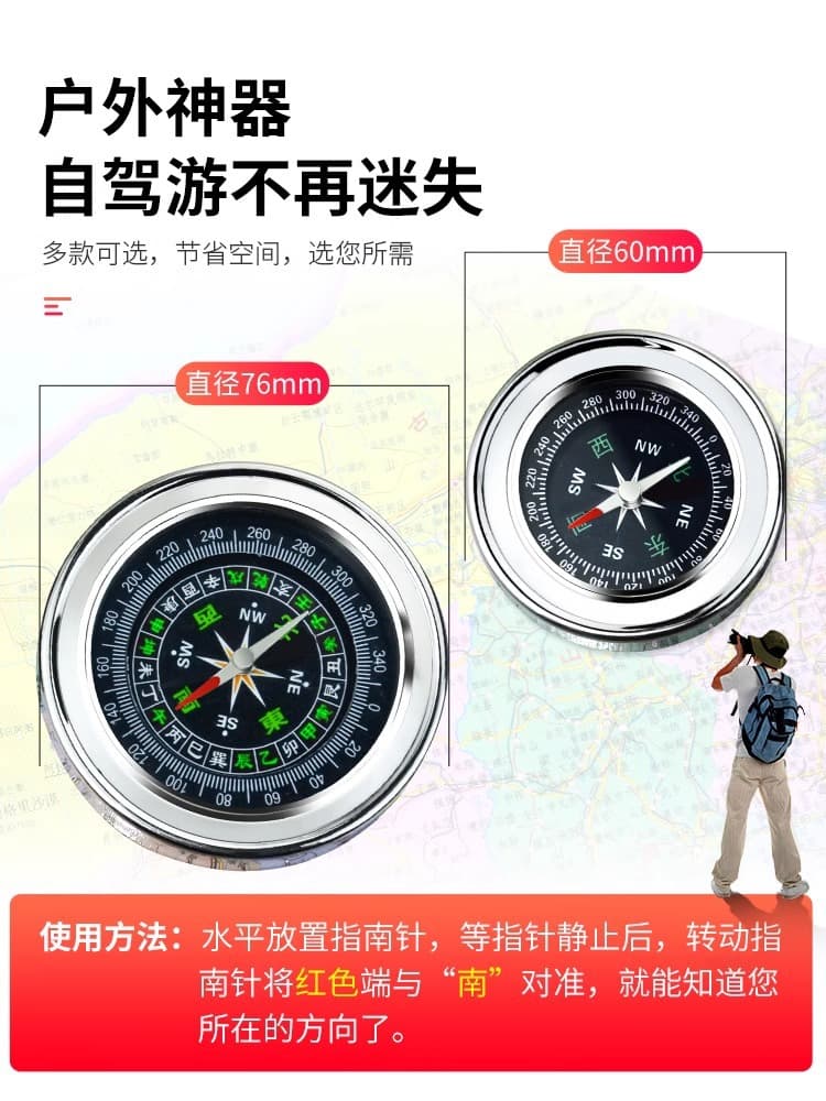 Car Guide Needle High -precision Nights Light Car Pass Guide Multifunctional Children's Primary School User User Foreign Products Climbing 5