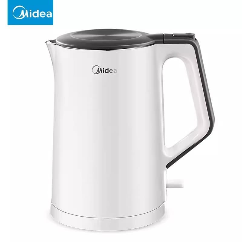 Midea electric kettle stainless steel kettle large capacity boiling kettle double-layer anti-scalding MK-SH15Colour102 5