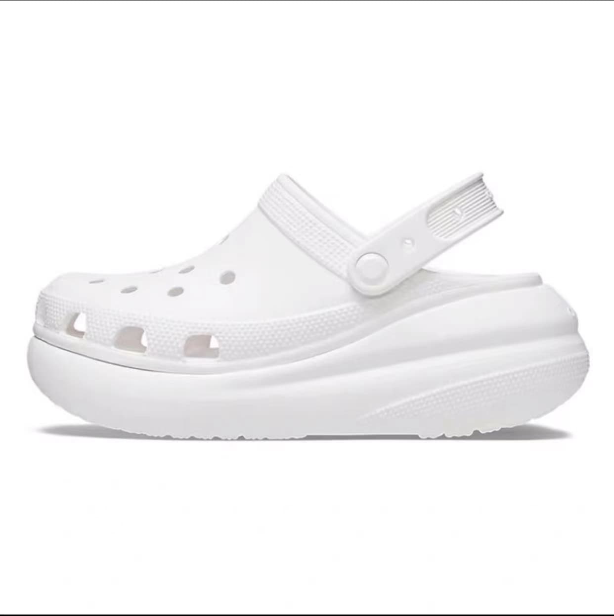 Summer Crocs-style slippers, classic non-slip sandals platform, beach footwear, 2023 collection, for beloved, height increasing 3