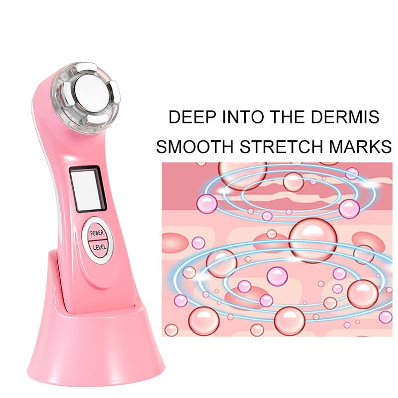 Ultrasonic stretch marks import instrument wholesale export electric phototherapy ion import instrument uses color light import instrument 3
