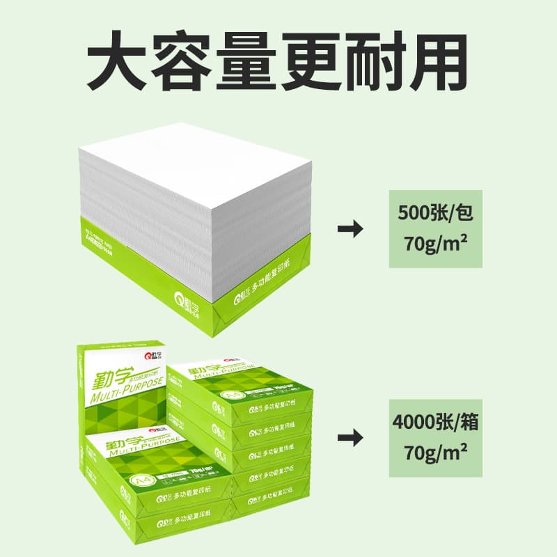 A4 Printing Paper Feds Boxing A4 Paper Printing Office Paper A4 Copy Paper 70g Box 8 Packaging Foot Get 4