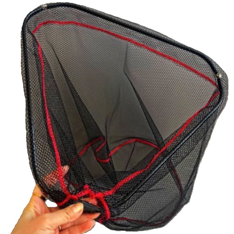 Wholesale aluminum alloy triangle copy net 8 mm joint triangle folding net fisherman network fishing tackle fishing gear fishing fish fishing 1