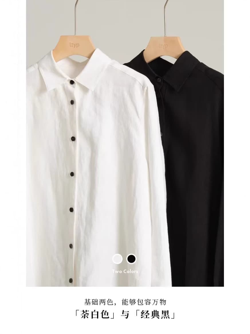 Classic shirt, autumn long-sleeve 4