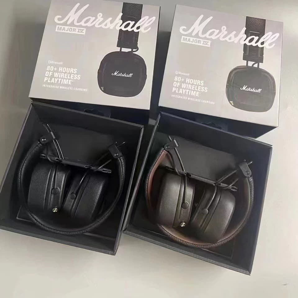 Suitable for Marshall MAJOR IV4 generation head wearing wireless Bluetooth headset heavy bass 2