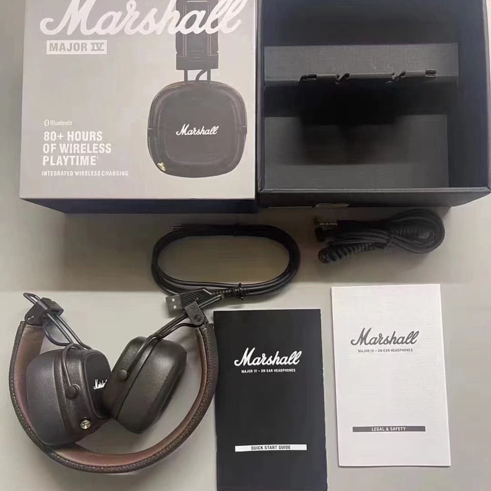 Suitable for Marshall MAJOR IV4 generation head wearing wireless Bluetooth headset heavy bass 4