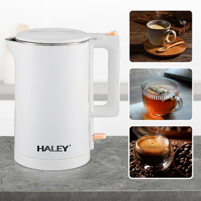 HALEY Capacious teapot, thermos stainless steel, stainless steel AISI 304 2