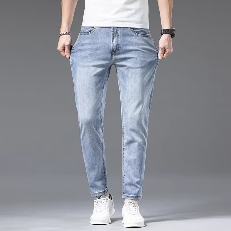 Autumn jeans, light trousers 3