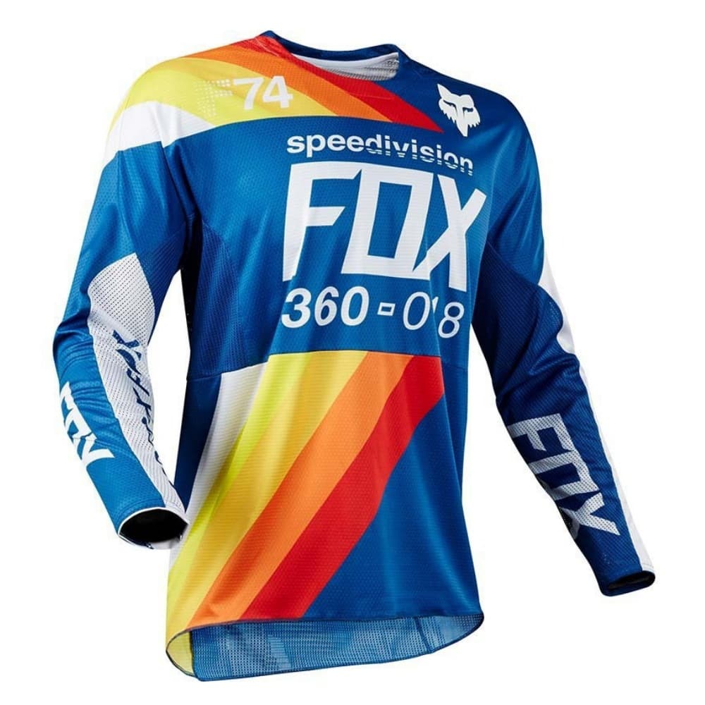 Sports quick dry long-sleeve with a round collar, mountain off-road jersey, racing car 2