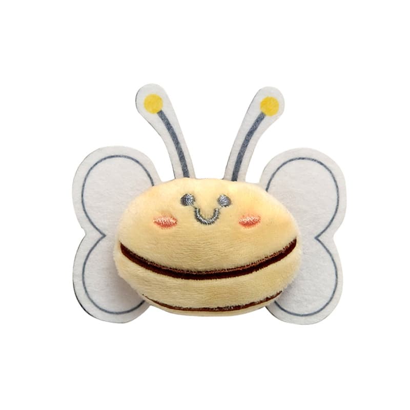 Plush doll, cartoon accessory, pendant, wind-up music headphones, bee 5