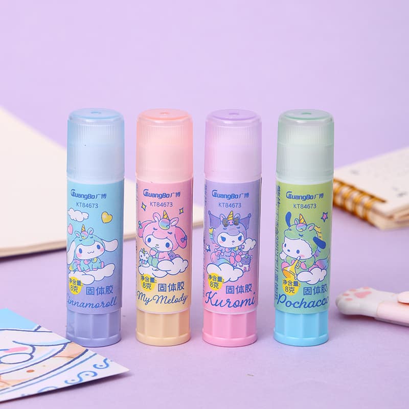 广博 Small glue stick, high quality stationery, unicorn, 8G 2