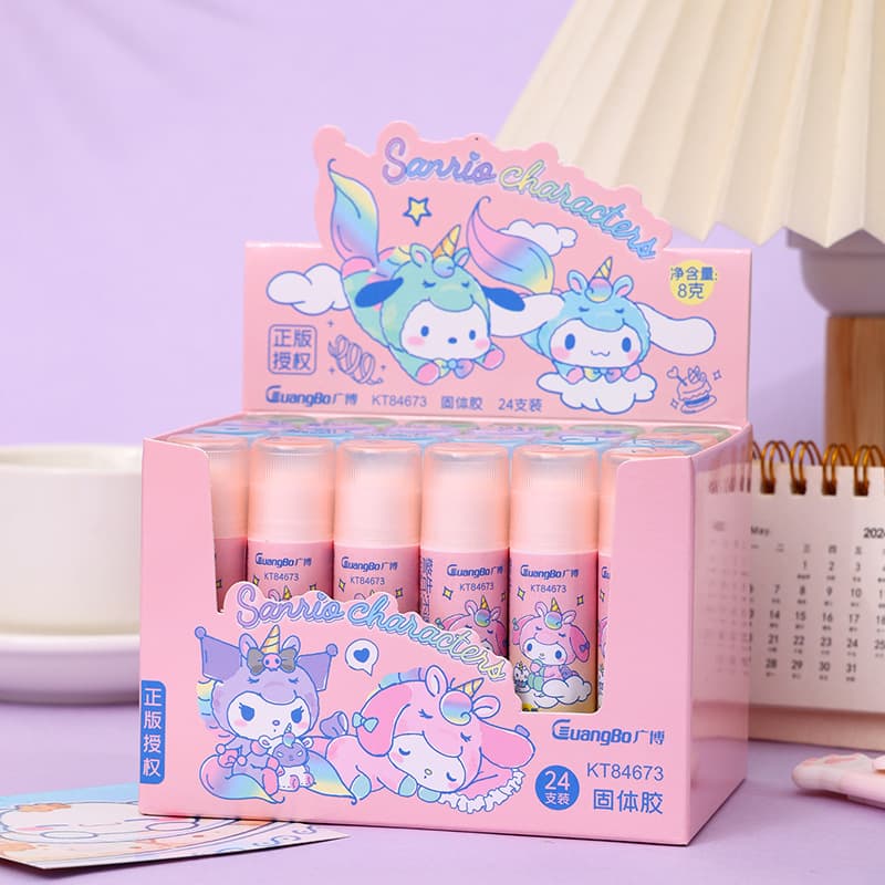 广博 Small glue stick, high quality stationery, unicorn, 8G 1