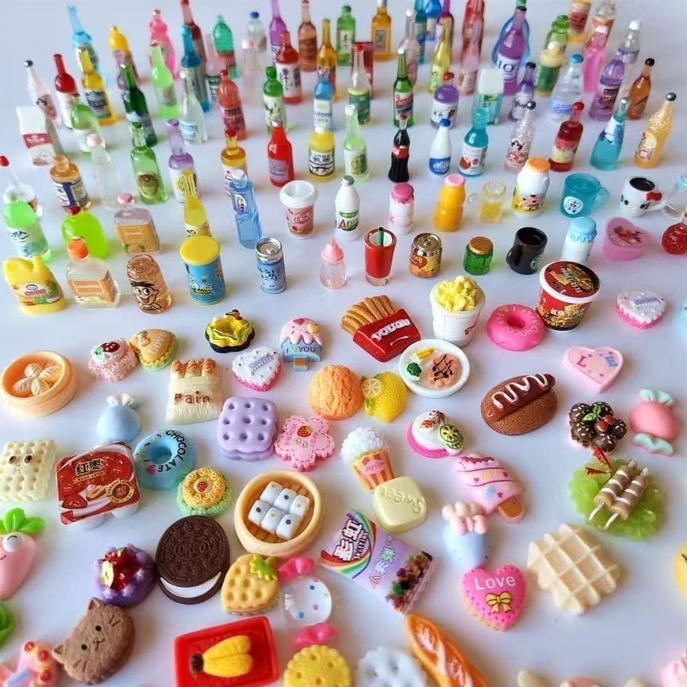 Food and play mini small items toy snack model Drink wine, lipstick, beverage beverage supermarket small wine bottle mini 2