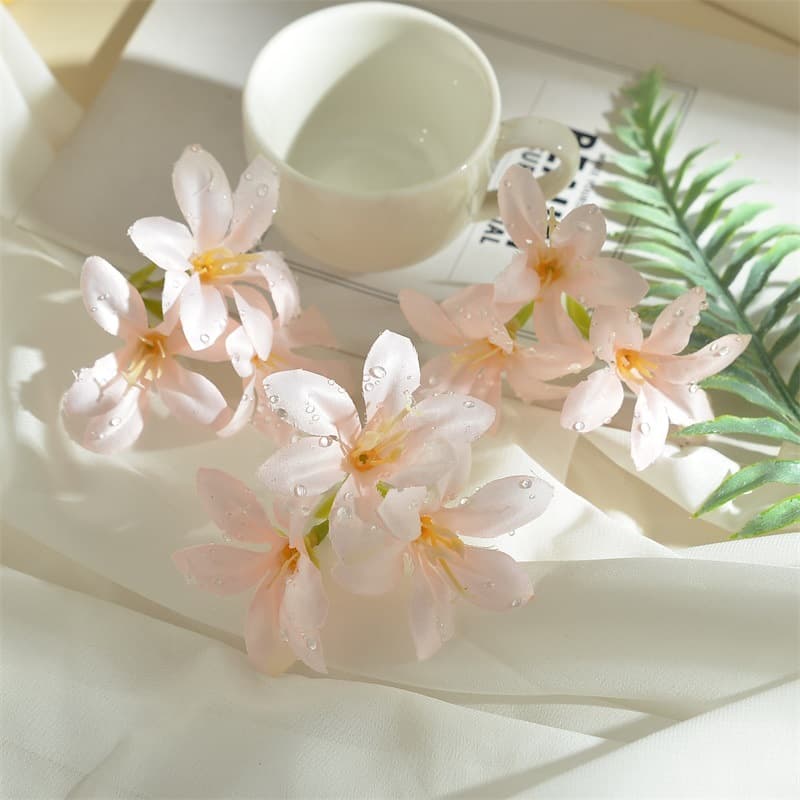 Realistic hydrolate, fresh decorative accessory flower-shaped, DIY, home decor 2