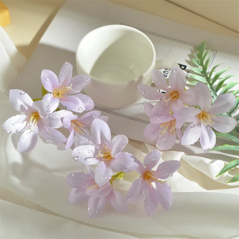 Realistic hydrolate, fresh decorative accessory flower-shaped, DIY, home decor 4
