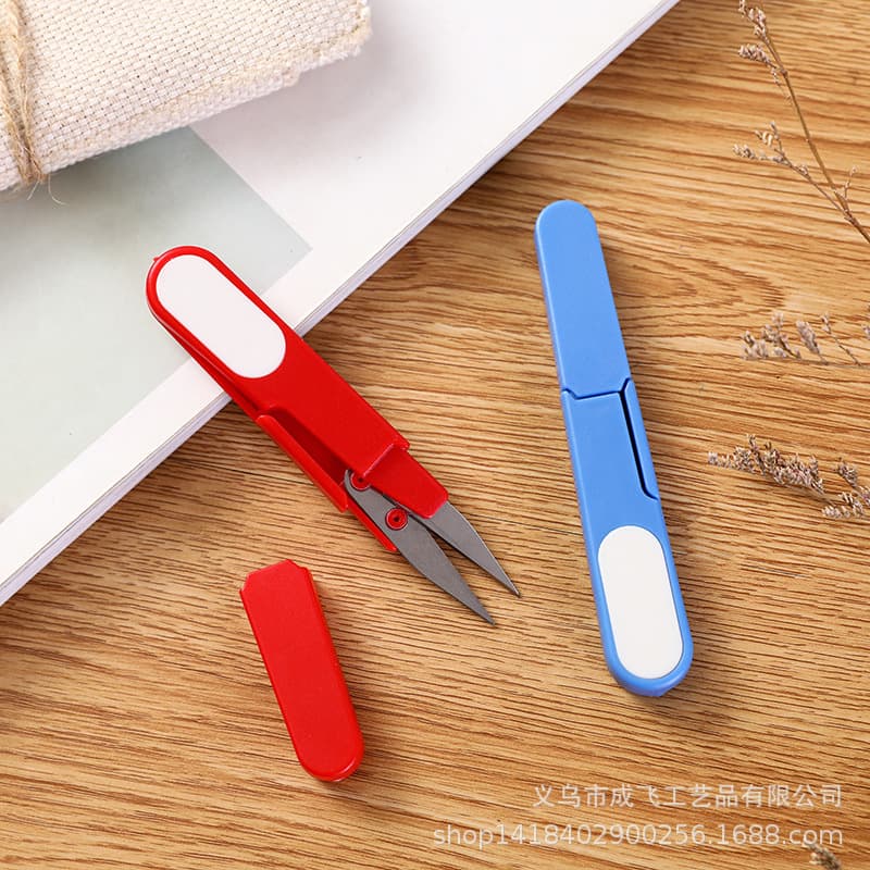 Cross -stitching Hat Fish Line Scissors Fishing Tools Cut Fishing Fishing Small Scissors Plastic Speed Fishing Tools Wholesale 4