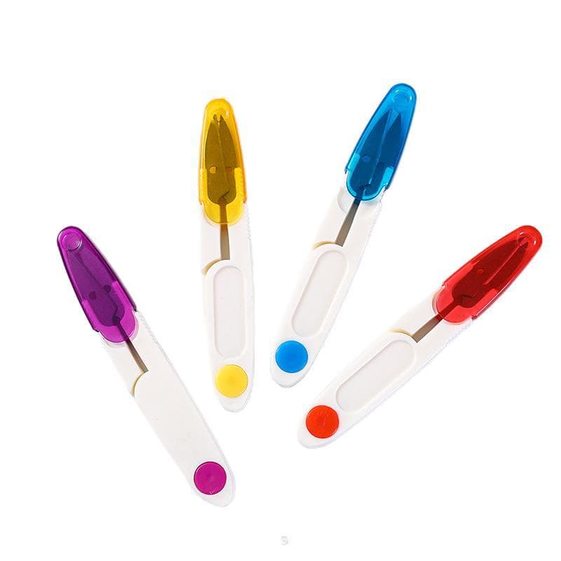 Cross -stitching Hat Fish Line Scissors Fishing Tools Cut Fishing Fishing Small Scissors Plastic Speed Fishing Tools Wholesale 5