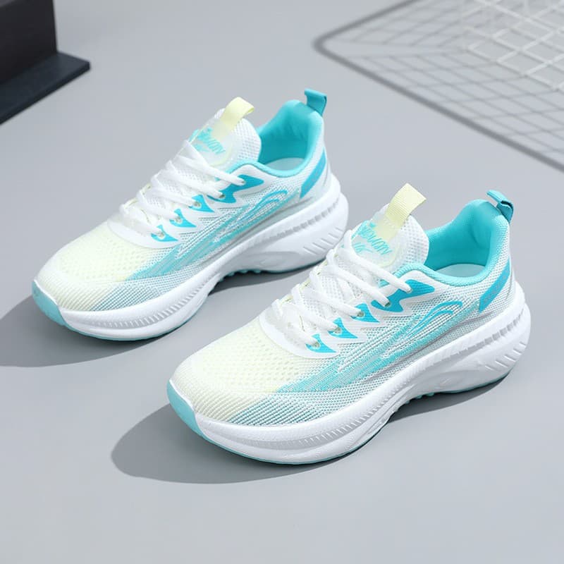 (Cross-border trading), fashionable breathable sports white shoes, for running 3