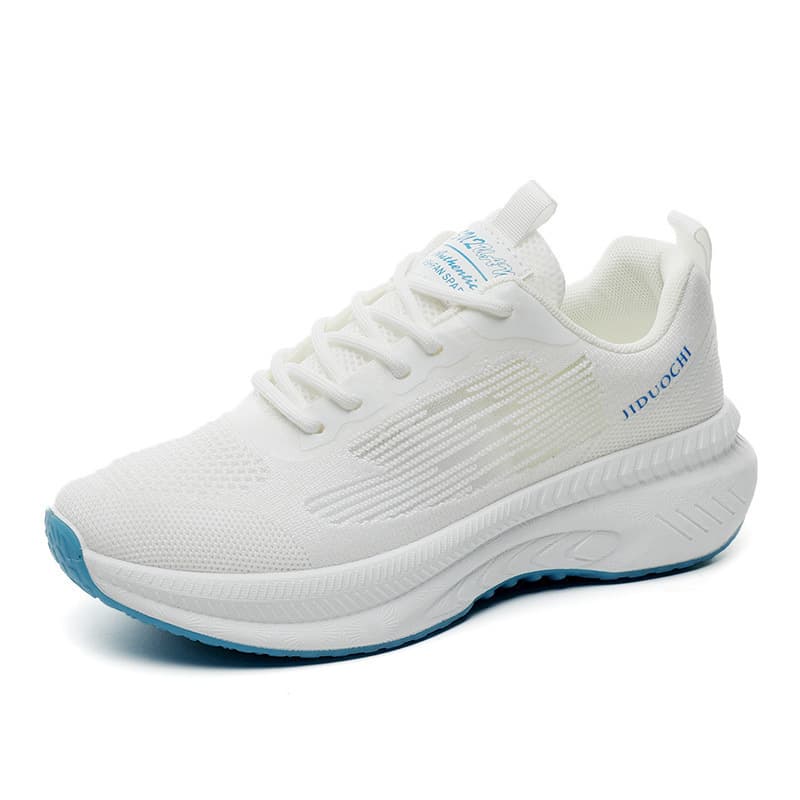 (Cross-border trading), fashionable breathable sports white shoes, for running 5
