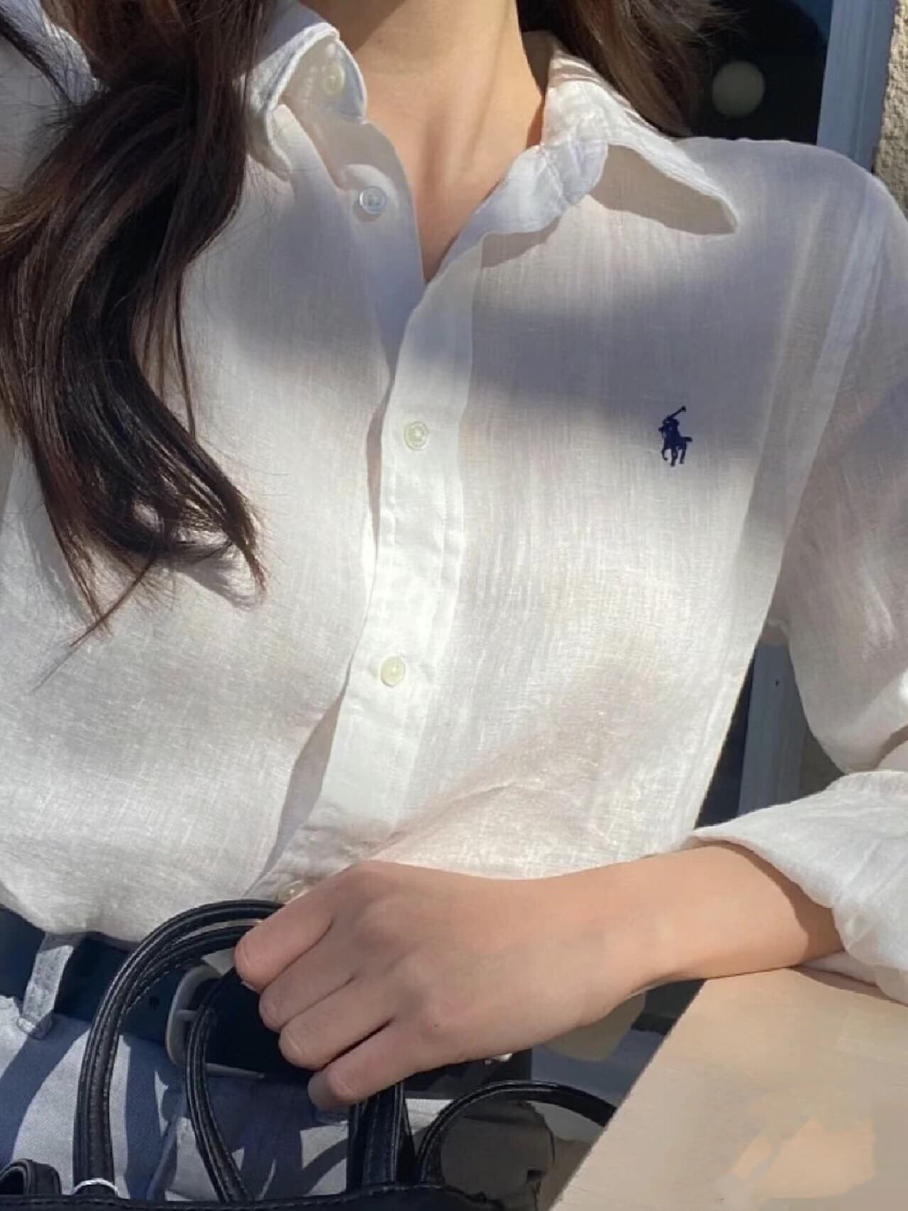 Shirt, fashionable universal pony, (Physicals), with embroidery, polo collar 4