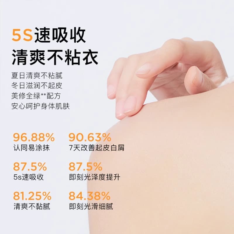 Body cream, moisturizing spray full body, refreshing essence strongly flavoured with a light fragrance 4