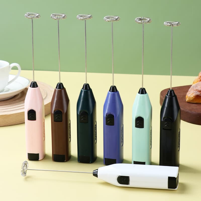 304 Kitchen Egg Beater Electric Household Handheld Mixer Milk Frother Blender Coffee Frother 2