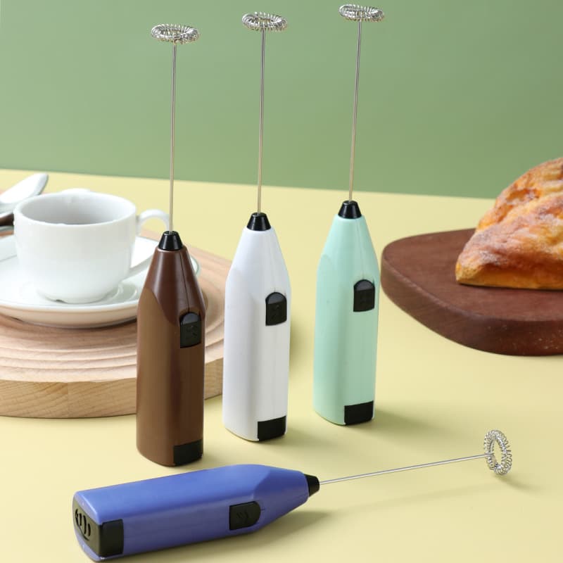 304 Kitchen Egg Beater Electric Household Handheld Mixer Milk Frother Blender Coffee Frother 3