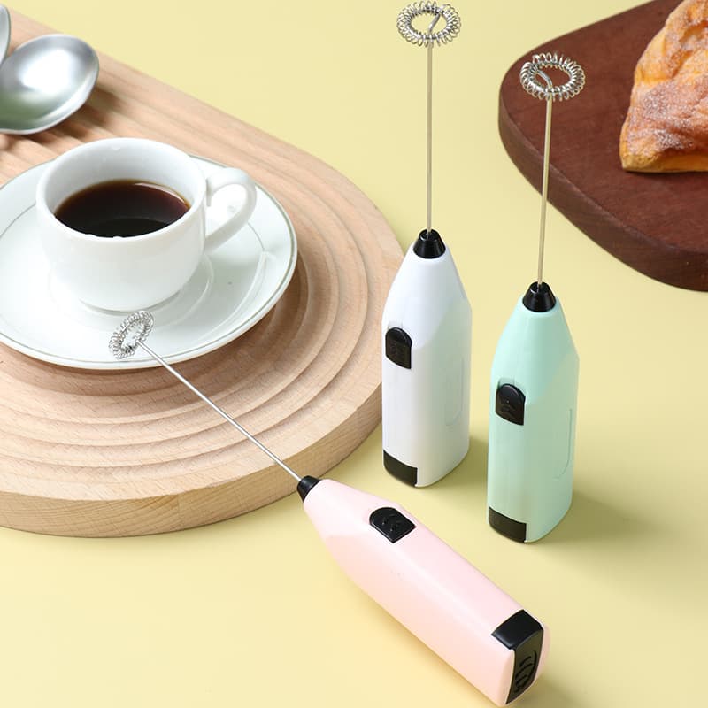 304 Kitchen Egg Beater Electric Household Handheld Mixer Milk Frother Blender Coffee Frother 4
