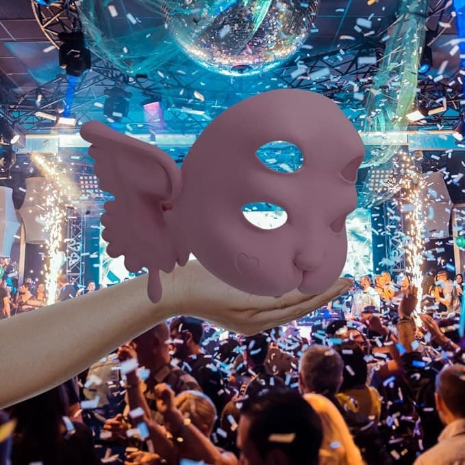 Melanie Martinez 3D Printed Crying Baby Mask 1