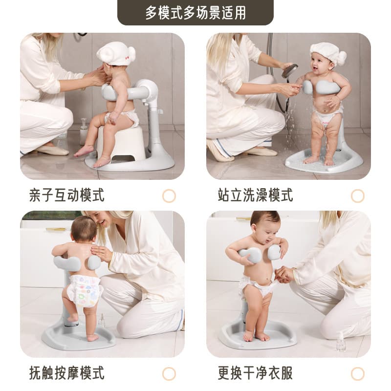 Children's baby hygiene product for baby, shower rack for bathing, foldable tub for new born 3