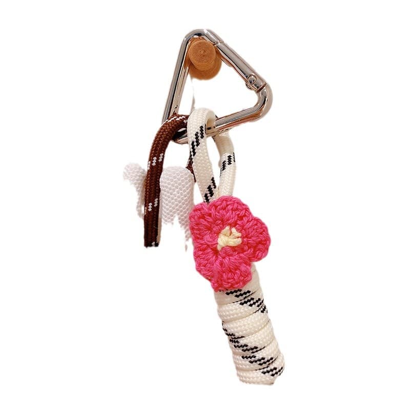 Cloth, rabbit with clove mushrooms, doll, keychain, mobile phone, bag decoration, 10145A 5