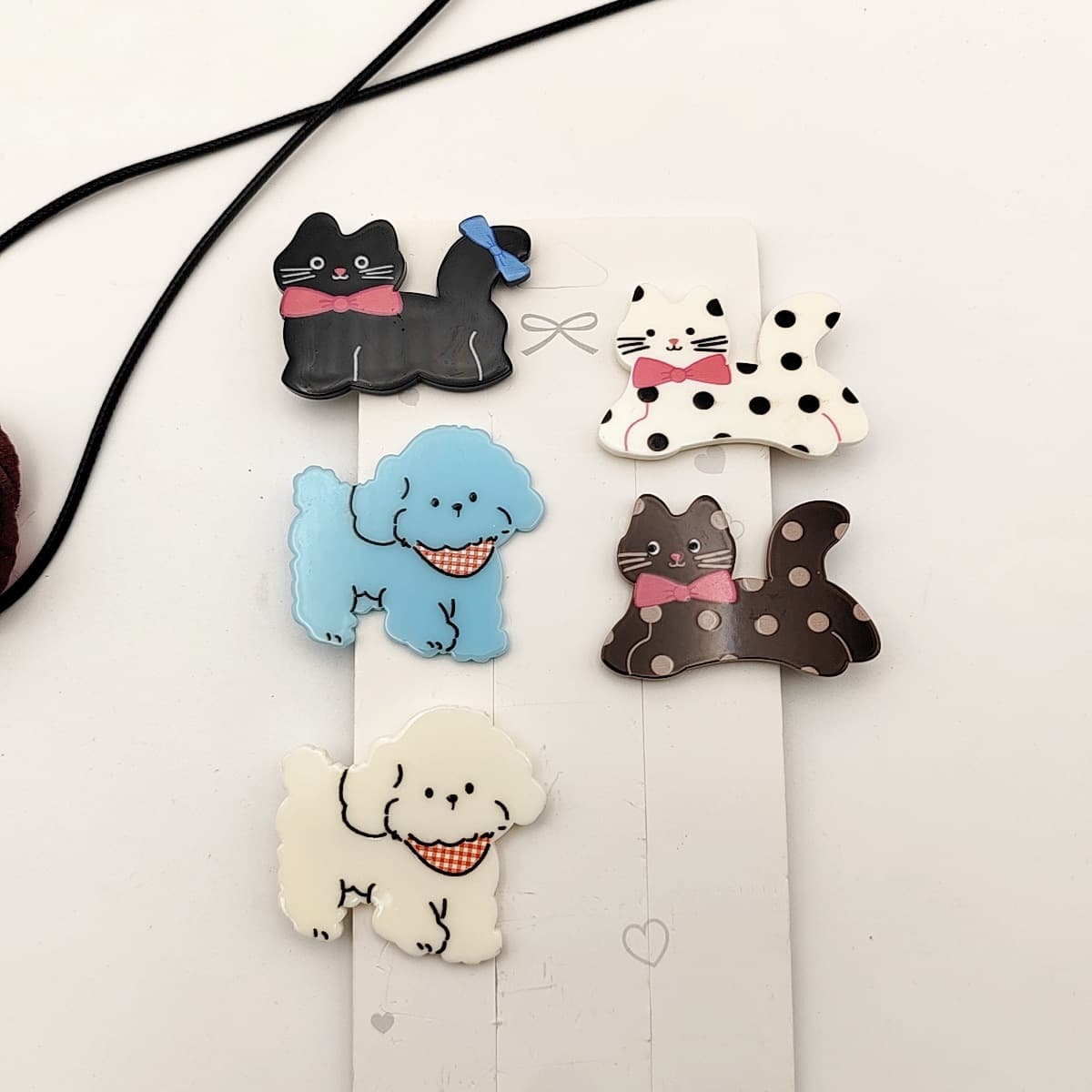 Hair accessory, acrylic sticker, cartoon mobile phone, bib, DIY 2