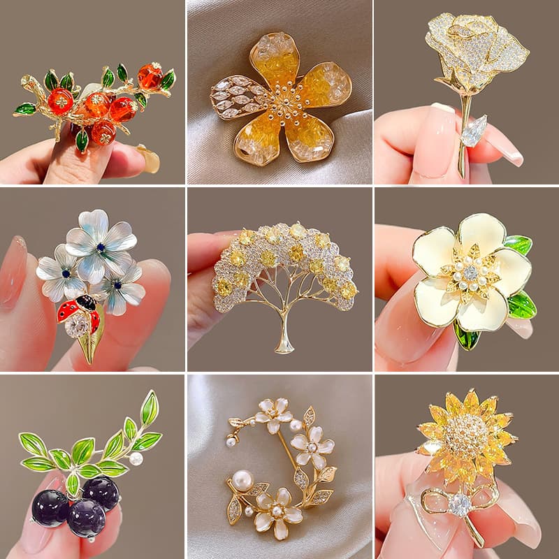 Brooch, protective underware, small design pin lapel pin, high-quality style, light luxury style 2