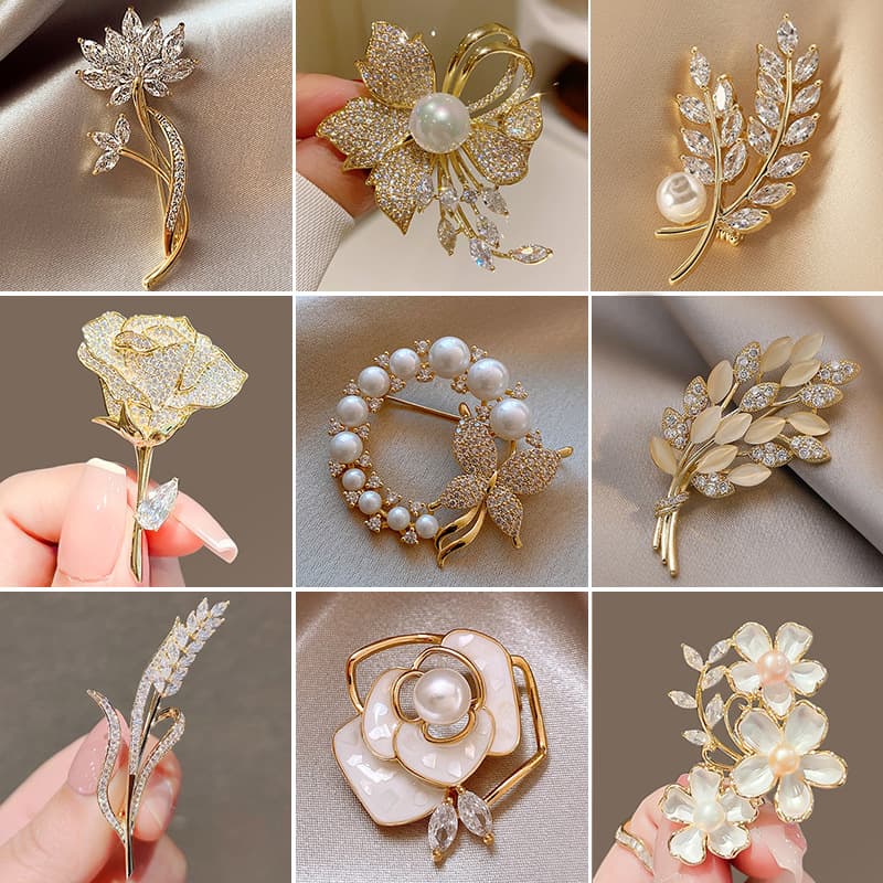 Brooch, protective underware, small design pin lapel pin, high-quality style, light luxury style