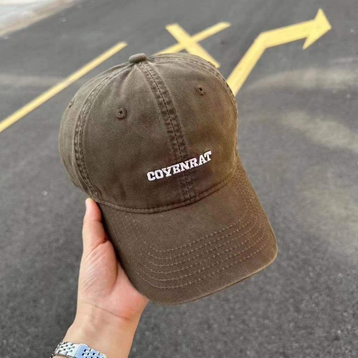Big head fence 56-65Coyenrat baseball caps increase the white American style as old versatile soft top embroidery and casual men 3