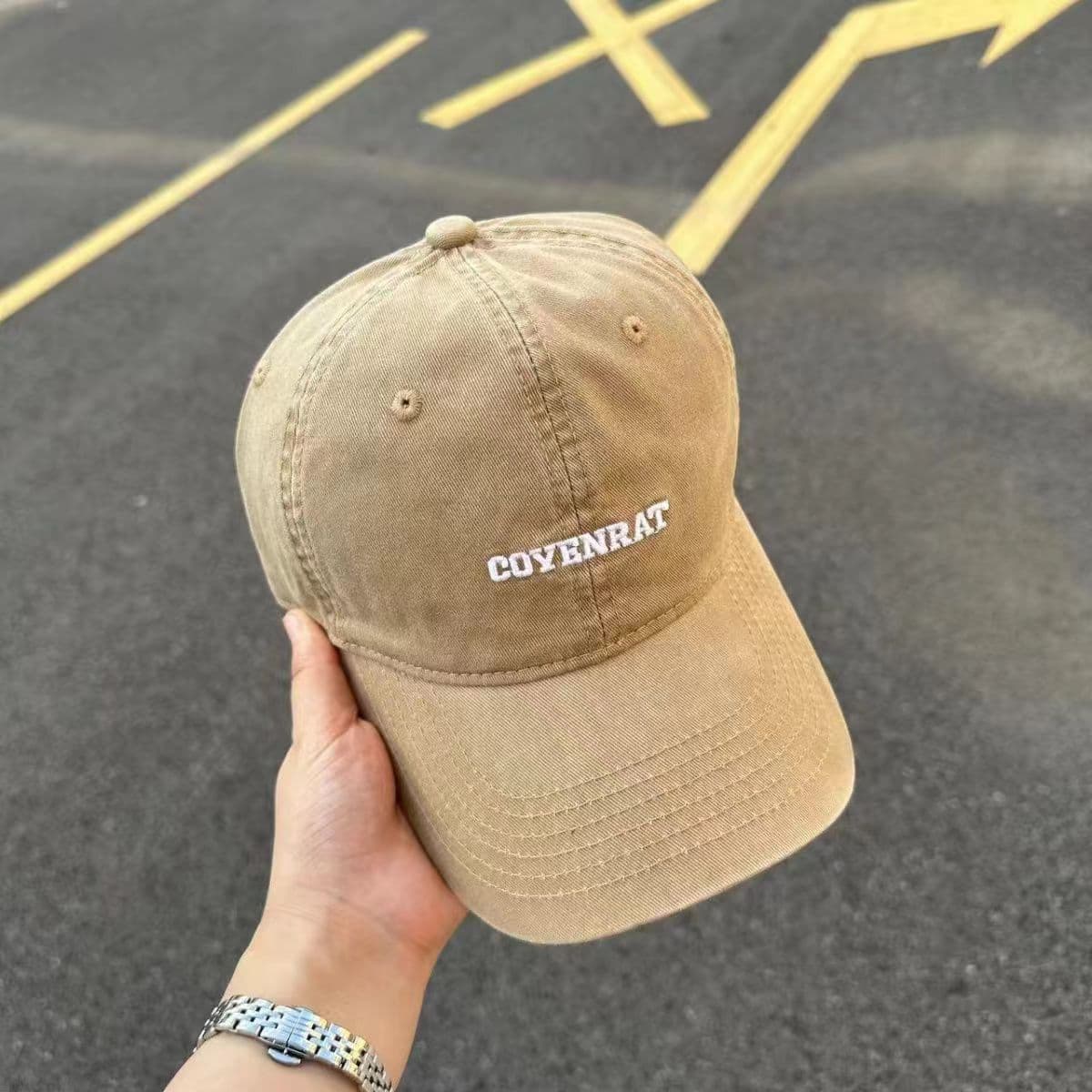 Big head fence 56-65Coyenrat baseball caps increase the white American style as old versatile soft top embroidery and casual men 4