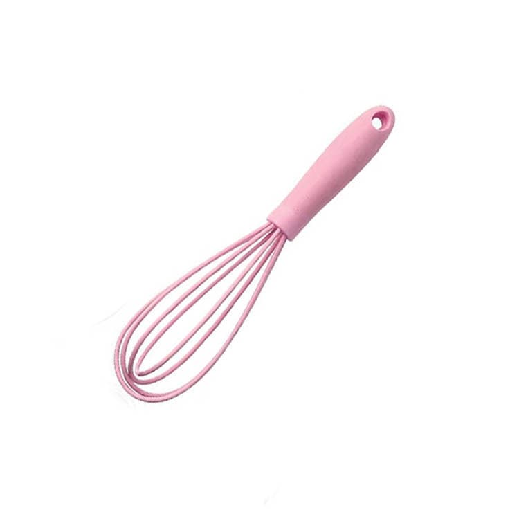6-inch silicone egg whisk egg cream whisk mini whisk mini kids kitchen baking tool 4