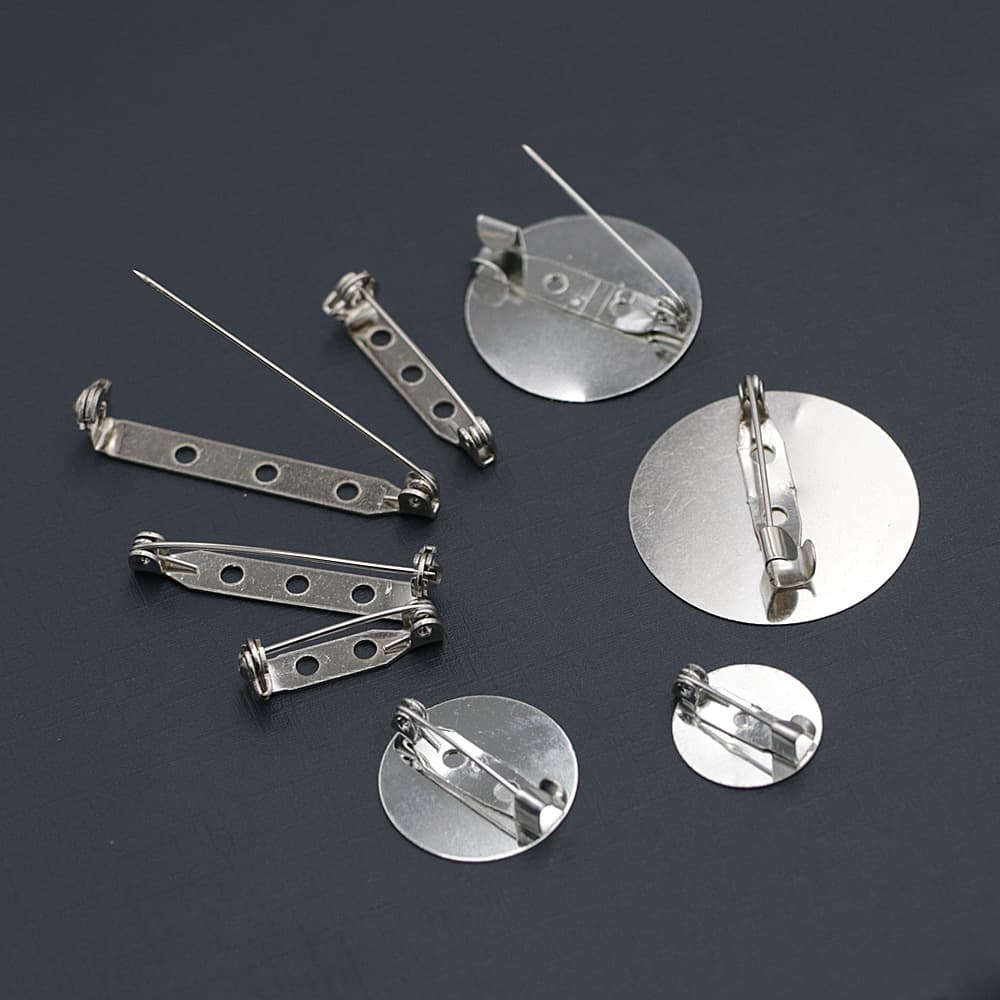 Brooch, safe pin, lock lapel pin, tie handmade, hair accessory, accessories, DIY 2